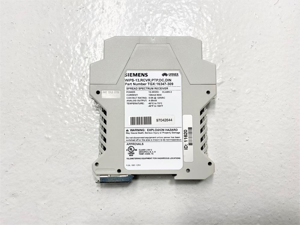 Siemens WiPS-100 Series Wireless Transceiver TGX:16347-308